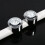 Motorcycle Clock, 7/8" 1" Motorcycle Handlebar Mount Dial 4