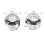 Motorcycle Clock, 7/8" 1" Motorcycle Handlebar Mount Dial 5