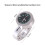 Motorcycle Handlebar Clock, 7/8 Inch Universal Chrome Plated Motorcycle Clock Watch 3