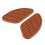 1 Pair Motorcycle Frame Fuel Tank Traction Pad Protectors - Brown 4