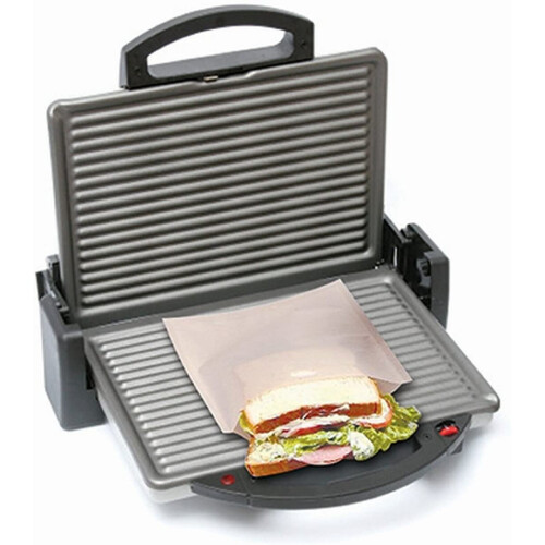 Toaster Bag Reusable 100 Uses Nonstick Sandwich, 2 Pack 2