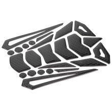 Motorcycle fuel tank pad sticker protection pad fish bone sticker rubber