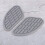 1 Pair Motorcycle Frame Fuel Tank Traction Pad Protectors - Gray 4