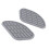 1 Pair Motorcycle Frame Fuel Tank Traction Pad Protectors - Gray 5