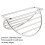Taco stand stainless steel holds soft or hard shell tacos 5