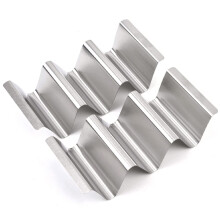 Metal Taco Holder for Taco Shells holds up to 3 or 2 Tacos