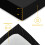 Imperial Rooms (King, Black) Fitted Bed Sheets Poly Cotton Single Double King 3