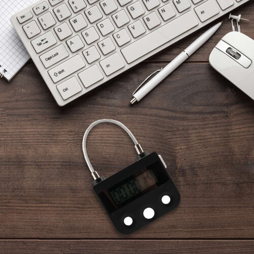 Time Lock Electronic Timer Lock Household Temporary Lock Time Lock Electronic Lock Countdown 2