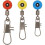 60pcs Fishing Tools Treadmill Sliding Bead Carabiner 1
