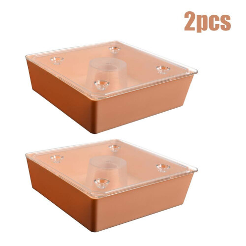 2pcs Square Hive Top Bee Feeder Beekeeping Equipment Beekeeping Tools 2