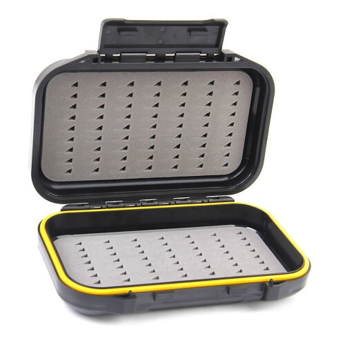 Waterproof Pocket Double Layer Fly Fishing Bait Storage Box 1