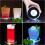3-Pack Beverage LED Coasters, ON/OFF Disposable LED Color Coasters 6