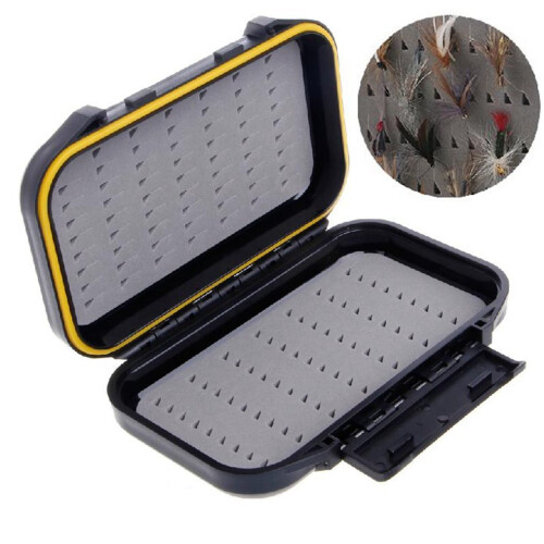 Waterproof Pocket Double Layer Fly Fishing Bait Storage Box 2