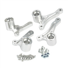 Metal Front and Rear Rocker Arm Set for Traxxas E-Revo 2.0 1/10 RC Car Upgrades Parts Accessories,2