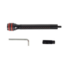 Hunting Bow Professional Stabilizer Rod 8Inch Archery Shock Absorber with Rubber Damper for Archery Accessories