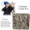Foldable Box Aim Practice Tool Sling Shot Recycle Archery Case with Silicone Buffer Cloth 3