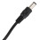 USB Cable 5.5mm / 2.1mm 5V DC Barrel Jack Power Cable (Black, 75cm) 5