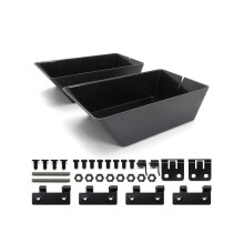 2011-5 RC Bait Boat Spare Parts Accessories Upgraded Double Silo Accessories for 2011-5 Bait Boat,Black