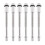 6Pcs Drum Tension Rods 6CM Metal Drum Hoops Short Screw Replacement Parts Snare Drum Hardware 1