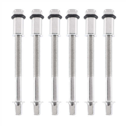 6Pcs Drum Tension Rods 6CM Metal Drum Hoops Short Screw Replacement Parts Snare Drum Hardware