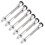 6Pcs Drum Tension Rods 6CM Metal Drum Hoops Short Screw Replacement Parts Snare Drum Hardware 3