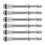 6Pcs Drum Tension Rods 5CM Metal Drum Hoops Short Screw Replacement Parts Snare Drum Hardware 2