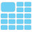 100PCS Gel Pad, Electrode Gel Replacement Pad, Absorbent Gel Pad, Abdominal Accessories 1
