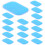 100PCS Gel Pad, Electrode Gel Replacement Pad, Absorbent Gel Pad, Abdominal Accessories 2