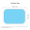 100PCS Gel Pad, Electrode Gel Replacement Pad, Absorbent Gel Pad, Abdominal Accessories 10