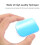 100PCS Gel Pad, Electrode Gel Replacement Pad, Absorbent Gel Pad, Abdominal Accessories 5