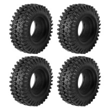 4PCS 1.9 inch Rubber Tyre 1.9 Wheel Tires 108X40MM for 1/10 RC Crawler TRX4 Axial SCX10 90046 AXI03007