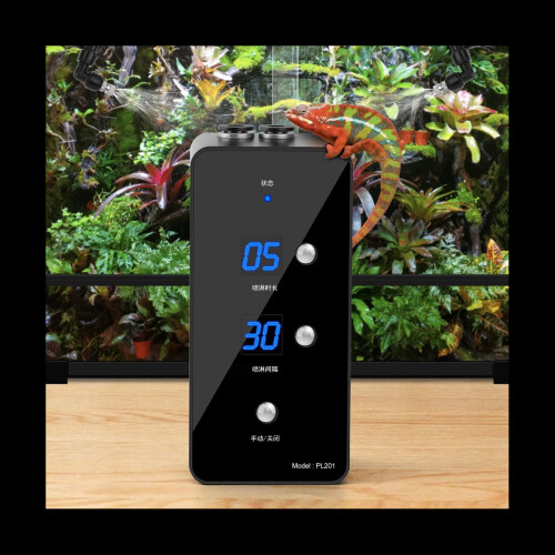 Reptile Humidifier, Misting System for Reptile Terrariums, Automatic Misting System with Adjustable Spray Nozzles 2