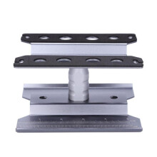 Metal RC Car Workstation Work Stand Repair Rotation for 1/8 1/10 1/12 1/16 Scale Models,Grey