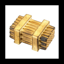 2PCS RC Car 1/18 Scale Accessories Decoration Wooden Pallet Wooden Box Mini Toy for Axial UTB18