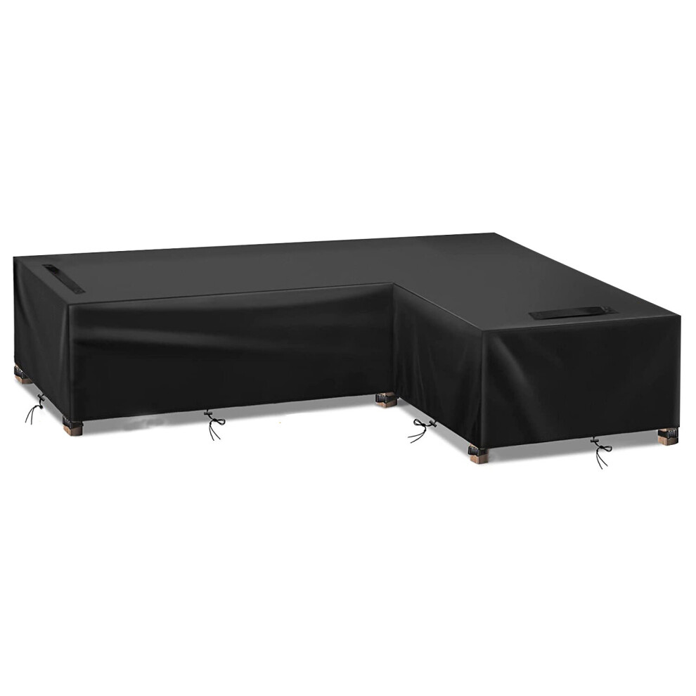 L-Shaped Cover for Garden Furniture,Protective Cover for Garden Furniture, 420D Waterproof Dustproof Chair Cover 