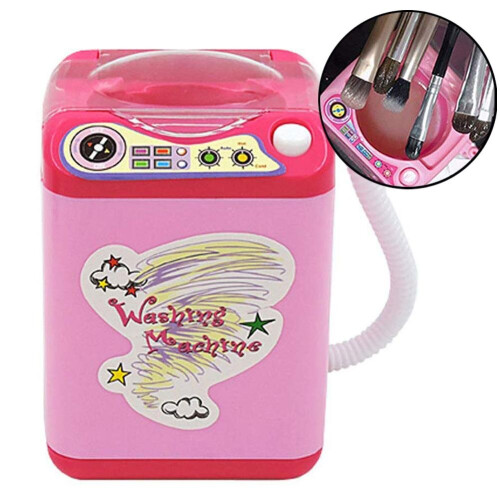 Washing Machine Toy Mini Electric Makeup Brush Cleaner Automatic