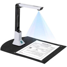 Portable A4 5MP Book and Document HD Scanner Built-in OCR Function and High Speed Document Camera for Classroom Home Office