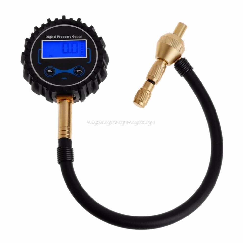 Digital Rapid Tyre/Tire Deflator Car Trucks Tire Pressure Gauge Air Deflators Off-Road Vehicle 4Wd 4X4 Accessories With Pressure Golden/Red 5063131530834