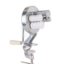 Manual Noodle Machine New Silver Aluminum Alloy Fettuccine Noodle Press Home Kitchen Pasta Cooking Assistant