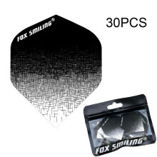 Fox Smiling 30PCS With Very Good Quality Dart Flights PET Darts Flights Professional Dart Accessories Dardos Feather Leaves