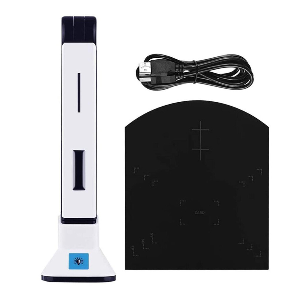 Kc5m01 Portable Home Office High Speed Document High-Definition Scanner Real-Time Projection Video Recording Scanner Light 5063131523546