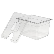 Slow Cooker Accessories Fit for most Sous Vide Cooker machine 11L Container + Stainless Steel Rack Detachable Dividers Separator