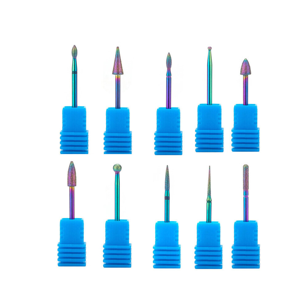 Wejoy 1Pc Tungsten Carbide Nail Drill Bit Milling Cutter Manicure Drill Bits Electric Drill Manicure Machine Accessories