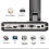 JOYUSING V508 HDMI/USB/VGA 3 Mode 8MP Document Camera/Visualiser for Teacher, A3 format for Mac, Windows, Chromebook 7