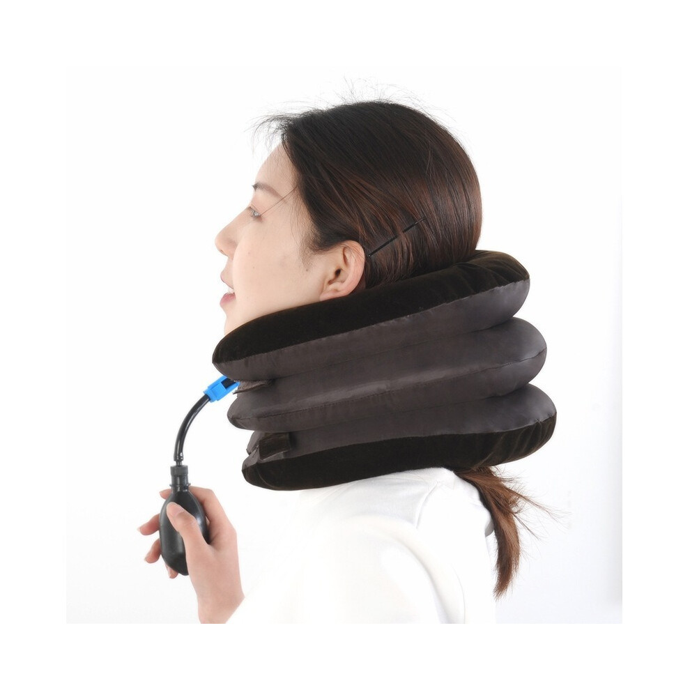 Wejoy Neck Stretcher Air Cervical Traction 3 Tubes House Medical Devices Orthopedic Pillow Collar Pain Relief Neck Head Tractor Collar