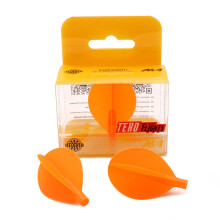 CUESOUL TERO AK4 Dart Flights Teardrop Shape-Orange