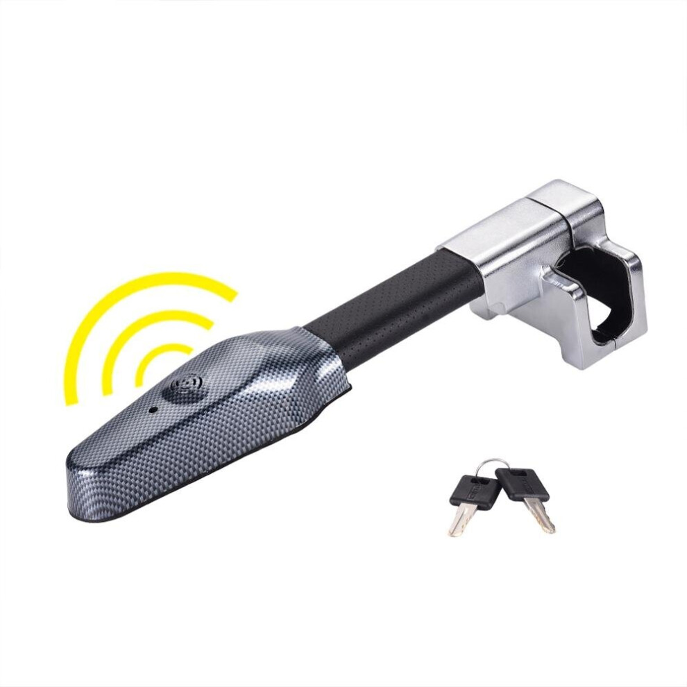 Car Steering Wheel Lock Universal Security Car Anti Theft Safety Alarm Lock Retractable Anti Theft Protection T-Locks 5063131438086