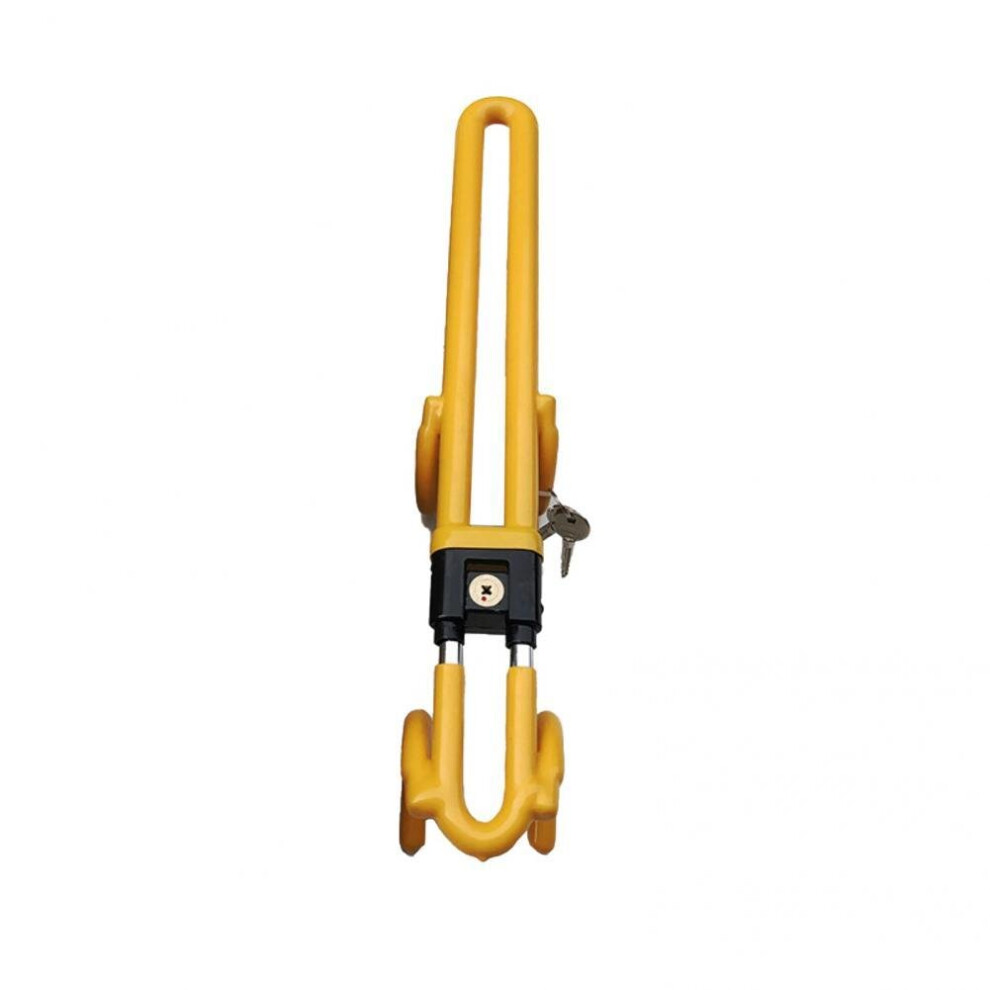 Protection Iron Portable Anti-Theft Steering Wheel Lock For Vehicles 5063131438123