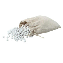 Pie Baking Beans Beads Press Stone Weight with Storage Drawstring Bag Food Grade Ceramic High Temperature Resistance Steam