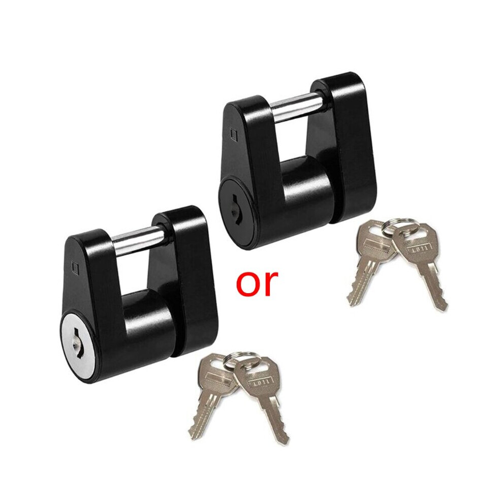 Wheel Clamp Lock Universal Security Tire Lock Anti Theft Trailer Hook Lock Fit Most Vehicles For Truck Rv Motorcycles 5063131438147